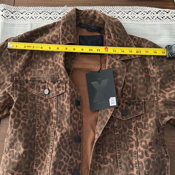 Cheetah Denim Jacket - Picture 11 of 13